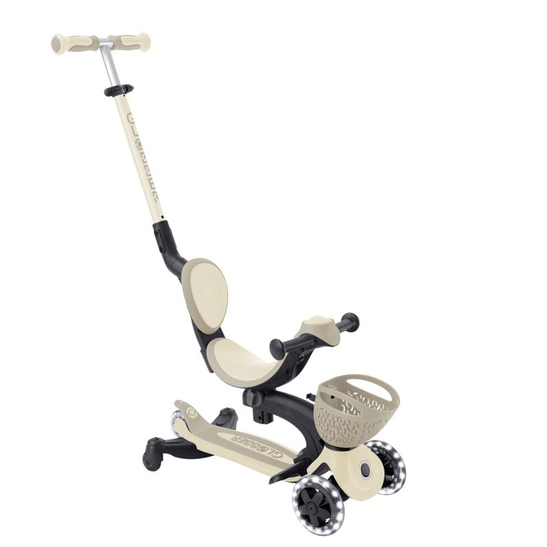 Trottinette évolutive GO UP Baby Lights 360° - Taupe