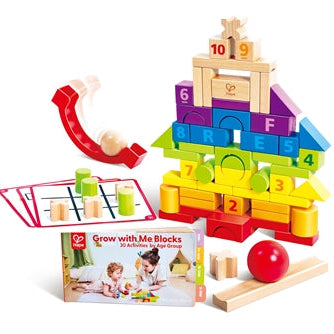 Blocs évolutifs Grow with Me Hape - 80 pièces