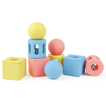 Trio de hochets géométriques Hape