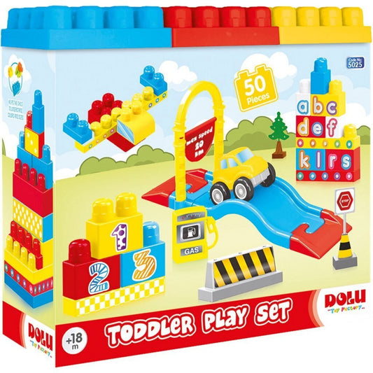Ensemble Complet de 50 Blocs de Route – Dolu