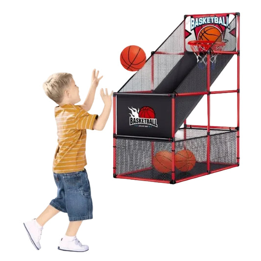 Set de Basketball Indoor pour Enfant – Panier et Ballons avec Structure