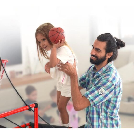 Set de Basketball Indoor pour Enfant – Panier et Ballons avec Structure