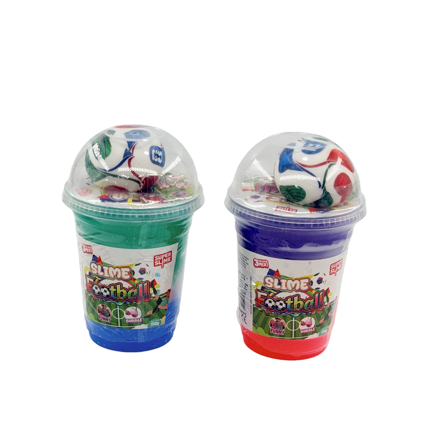 Slime Football – 1 Pot de Slime avec Ballon (Modèle Aléatoire)