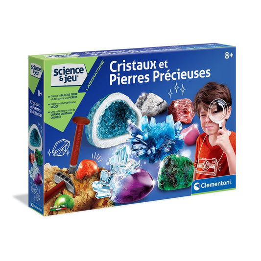Laboratoire de Cristaux : Expériences Scientifiques - Clementoni