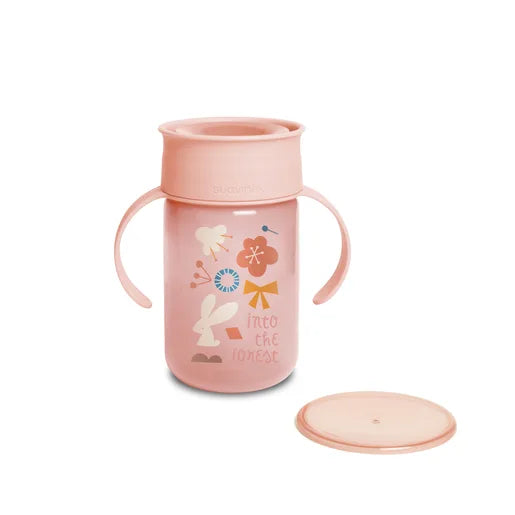 Tasse d’Apprentissage 360º avec Poignées (340 ml, 12m+) - Suavinex