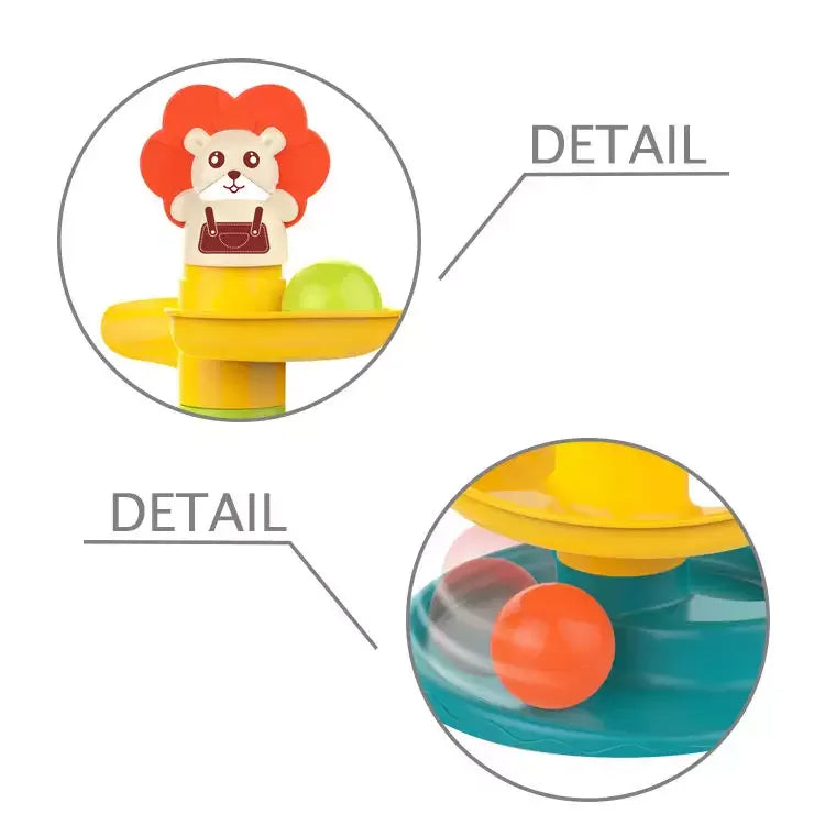 Tour de jeu éducatif avec balles – Huanger