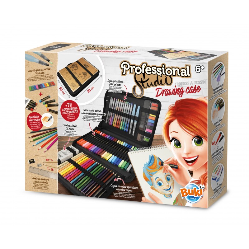 Trousse à dessin complète – Buki