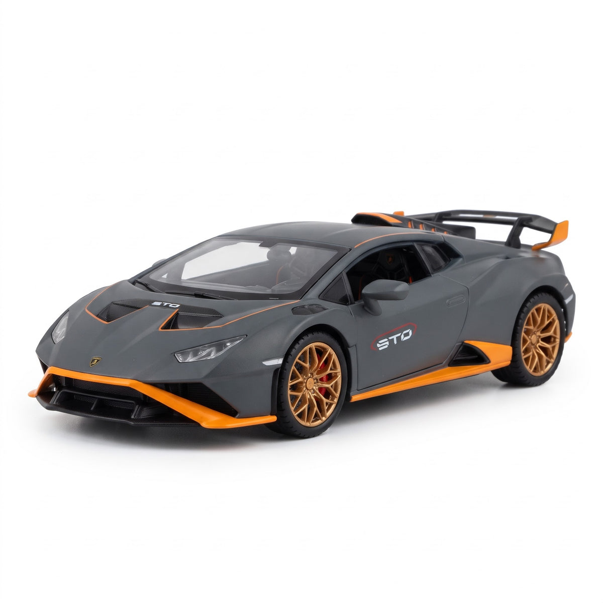 Modèle réduit Lamborghini Huracán STO gris - Échelle 1:24