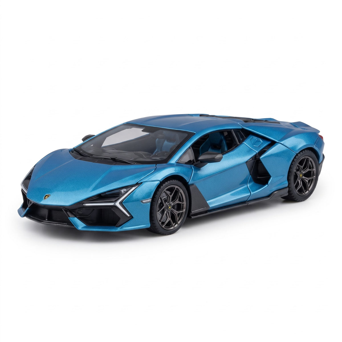 Modèle réduit Lamborghini Revuelto bleu - Échelle 1:24