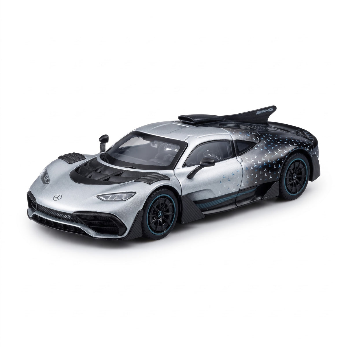 Modèle réduit Mercedes-AMG ONE argent - Échelle 1:24
