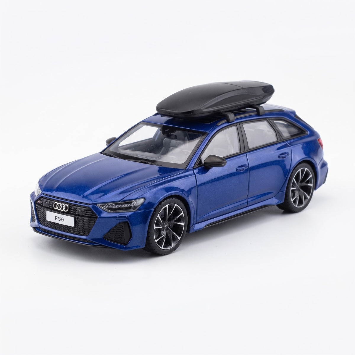 Modèle réduit Audi RS6 Avant bleu - Échelle 1:24