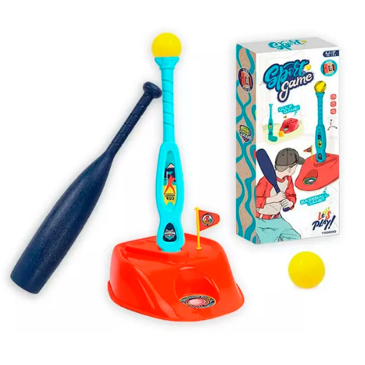 Set Sport Game 2 en 1 pour Enfant – Baseball et Golf