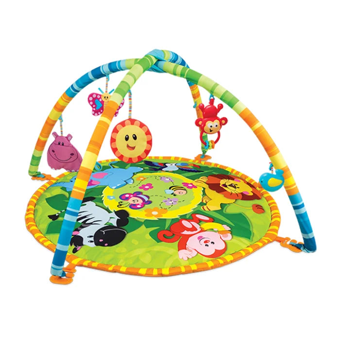 Winfun Tapis d’Éveil Trapèze Jungle – 0 mois+